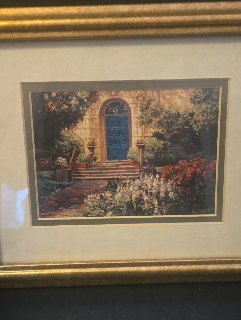 Sunlight & Shadows 8 X 10 Matted Print By Van Martin.